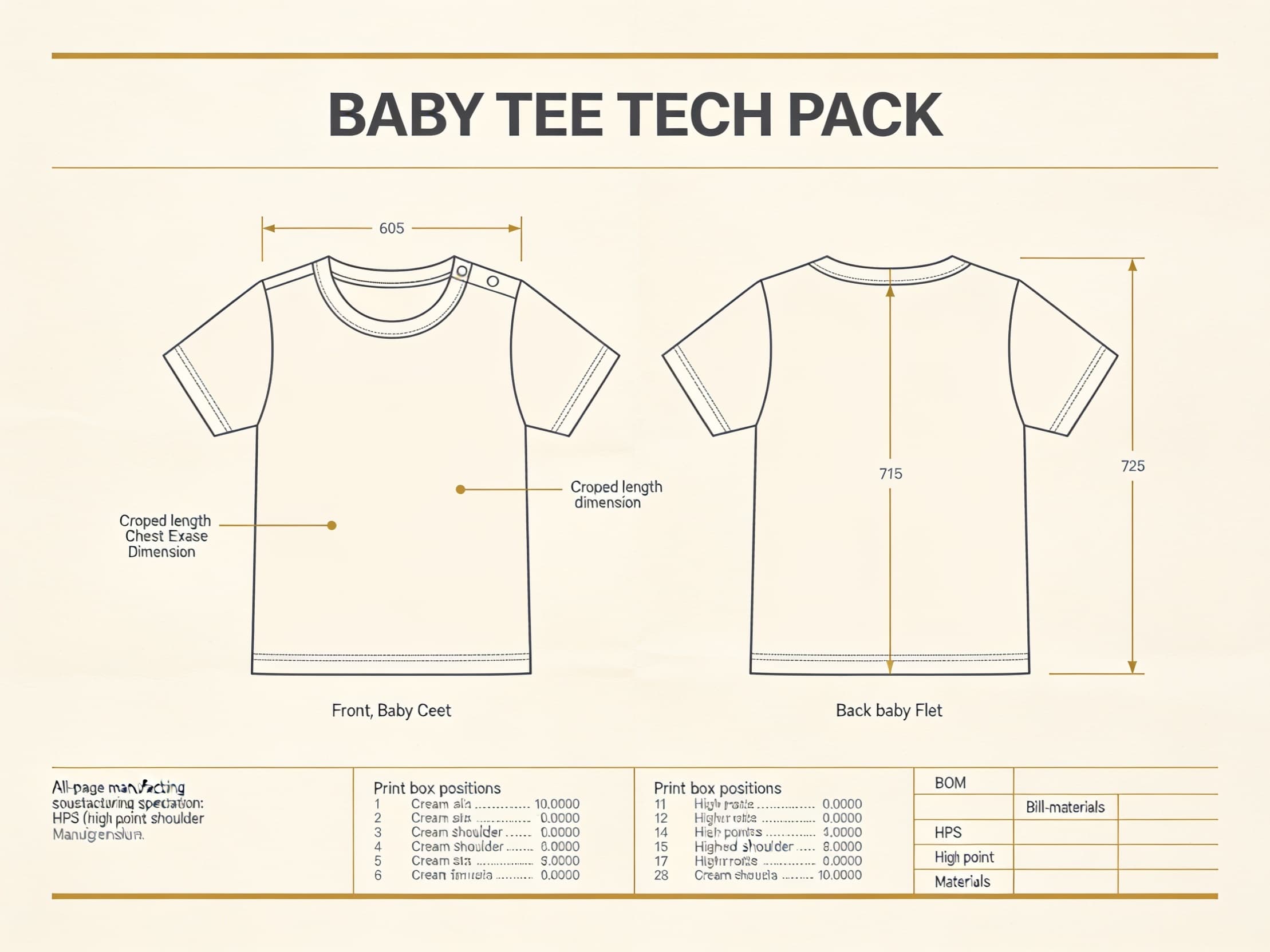 Baby tee tech pack preview