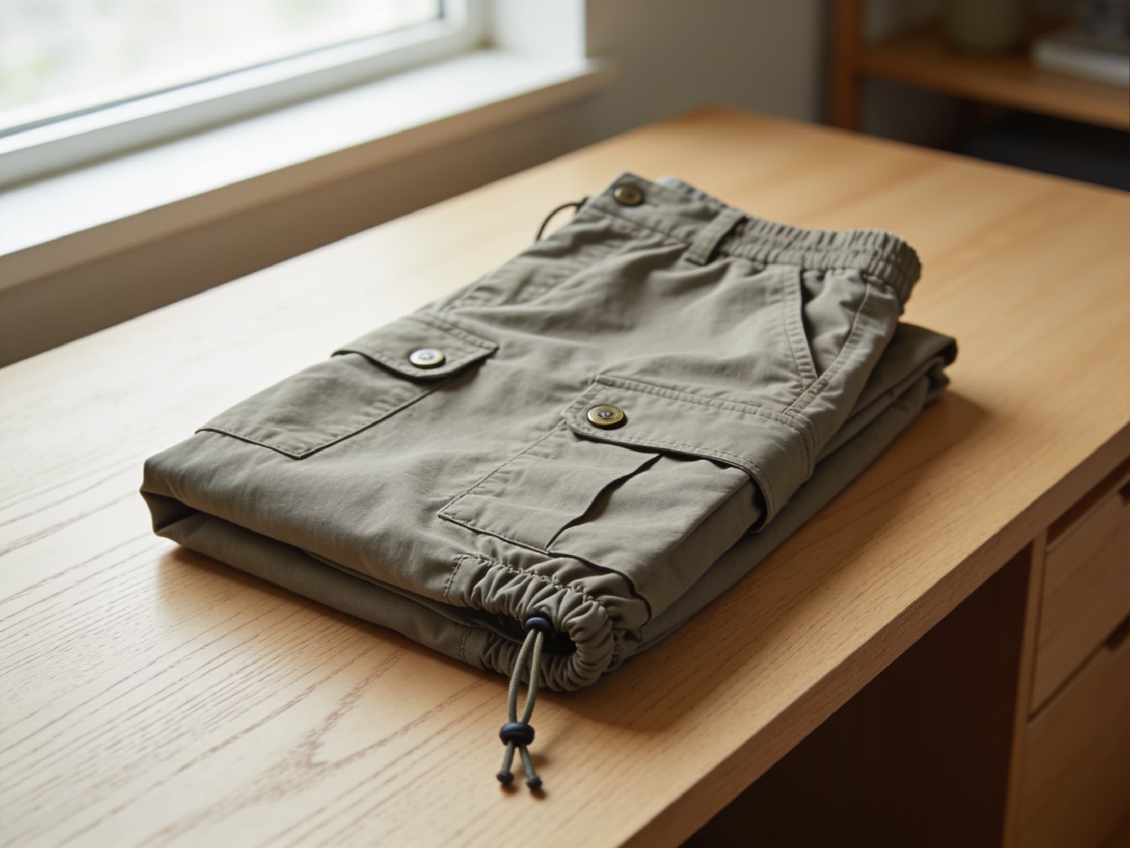 Cargo pants for factory sampling