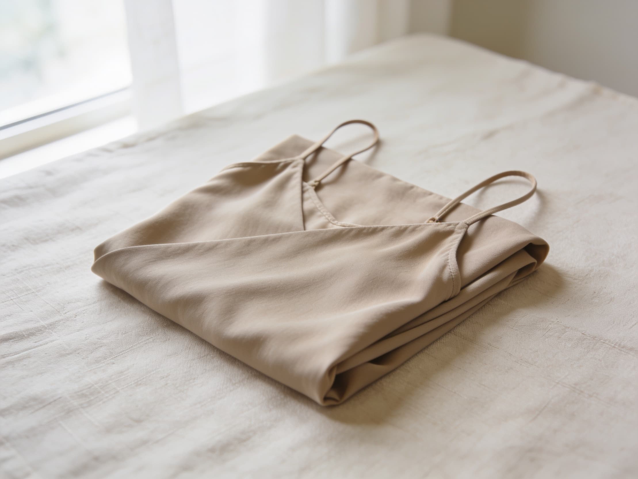 Slip dress for factory sampling