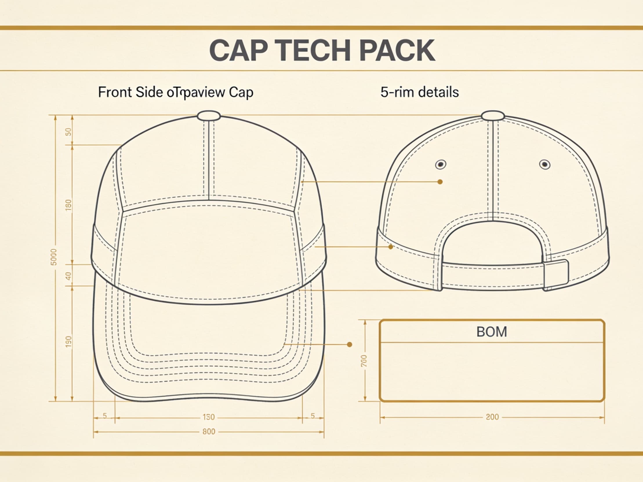 Cap tech pack preview